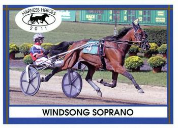 2011 Harness Heroes #23 Windsong Soprano Front